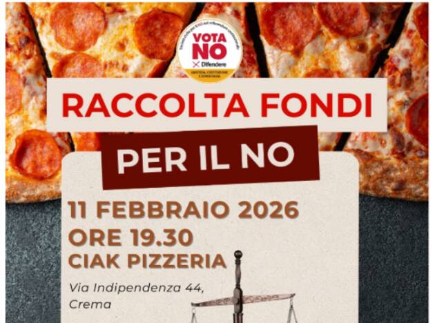 Crema   Raccolta fondi a sostegno Comitato del NO  Referendum Giustizia