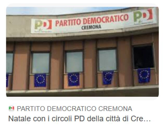 PD Cremona Il nuovo segretario provinciale sarà eletto sabato 14 marzo 2026