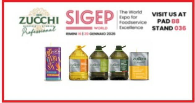 Oleificio Zucchi al SIGEP 2026: la qualità italiana degli oli dell’azienda