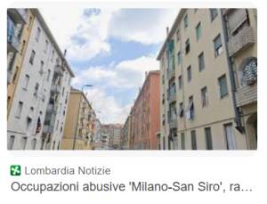 Occupazioni Aler, Di Marco (M5s):Centrodestra non sgombera prima i delinquenti»