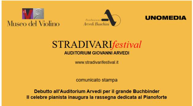 (CR) MDV Debutto all'Auditorium Arvedi per il grande Buchbinder In arrivo