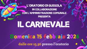 Il 15 febbraio il Carnevale arriva a Gussola