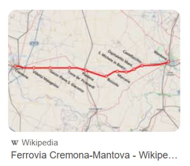 Avviso Trenord autobus sostitutivi nella tratta Piadena-Bozzolo/Mantova.