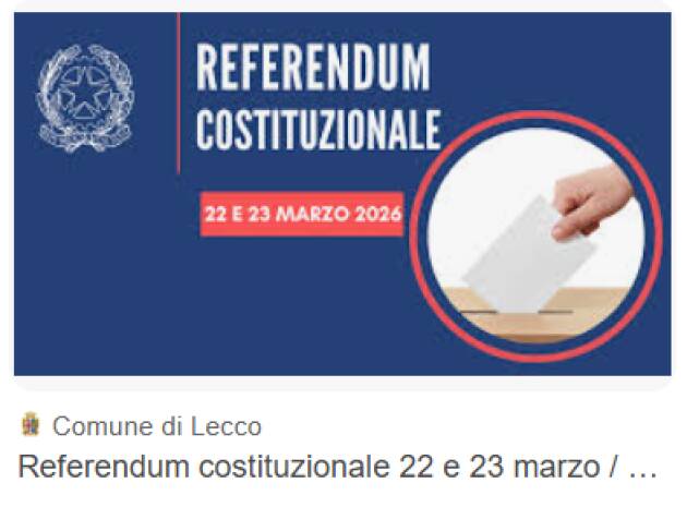 Prefettura di Cremona La circolare con le regole per il Referendum Giustizia del 22-23 marzo