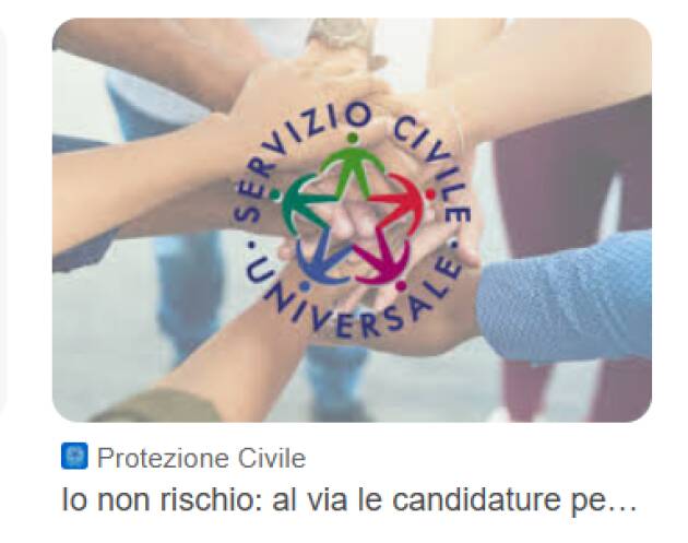 Servizio Civile Universale, in attesa del nuovo bando  Evento 31 marzo