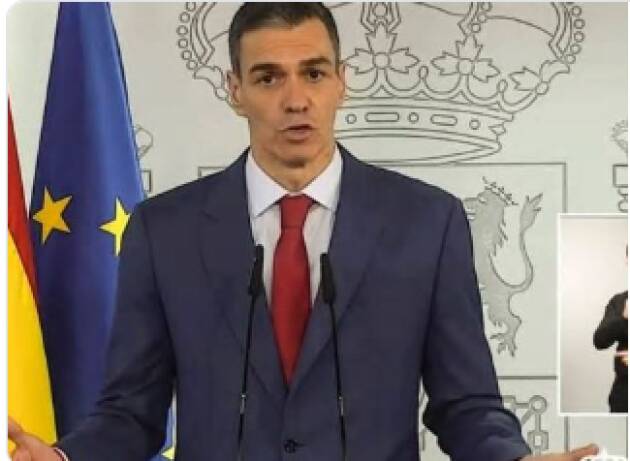 Corrado (PD): Sanchez dice no a guerra Trump, Spagna da parte giusta della storia