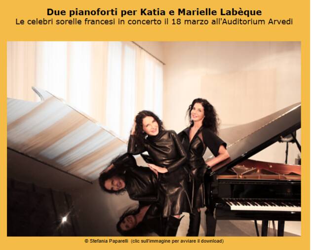 (CR) MdV Due pianoforti per Katia e Marielle Labèque