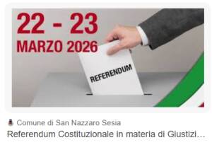 Cremona Referendum costituzionale del 22 e 23 marzo: informazioni utili