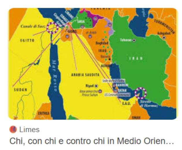 Esteri, AMSI-Co-mai: il conflitto in Medio Oriente si allarga