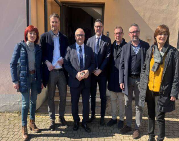 Sicurezza, visita del Sottosegretario Molteni a Crema.