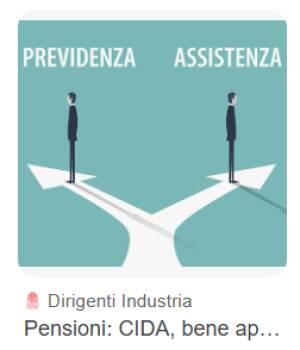 Pensioni, ANAP: Separare assistenza e previdenza per un sistema più equo e sostenibile