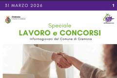 SPECIALE LAVORO CONCORSI Cremona, Crema, Soresina, Casal.ggiore | 31 marzo 2026