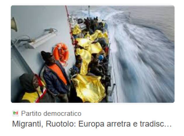 Migranti, Ruotolo (Pd): Europa arretra e tradisce i suoi valori. 