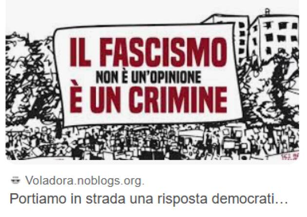 Il 'no' alla messa in onore dei vertici del fascismo