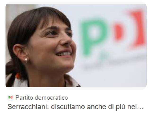Governo, Serracchiani (Pd): Meloni racconta un’Italia che non c’è