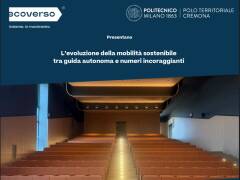 MOBILITÀ SOSTENIBILE: AL POLO DI CREMONA DEL POLITECNICO DI MILANO TORNA LA ECOVERSO R-ACE