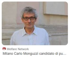 Se ne è andato Carlo Monguzzi NOTA DEL SINDACO DI MILANO GIUSEPPE SALA