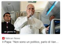 Schlein: piena solidarietà a Papa Leone XIV, da Trump attacchi gravissimi