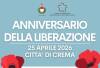 Crema delebrazione  della Festa di Liberazione 25 aprile 2026