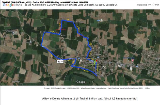 Modifiche alla viabilità per la 2 Giorni di Gussola
