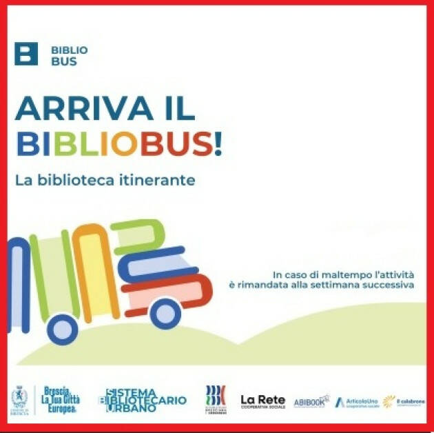 BRESCIA ARRIVA IL BIBLIOBUS!