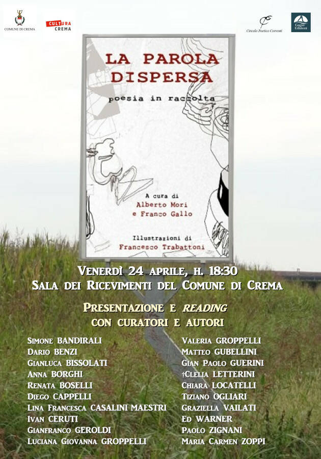 Crema La Parola Dispersa poesia in raccolta