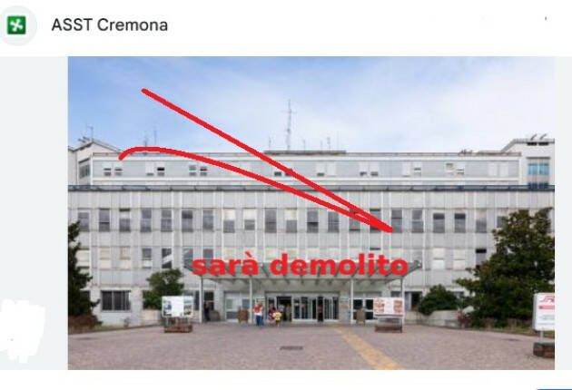 Perchè Demolire l'Ospedale di Cremona? Enrico Gnocchi
