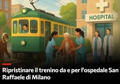 Firma Petizione Ripristinare il trenino da e per l'ospedale San Raffaele di Milano
