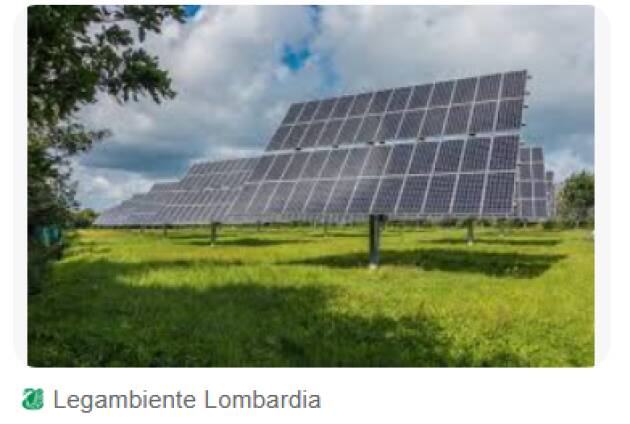 Lombardia Aree idonee per impianti fotovoltaici Bocciati gli emendamenti del PD