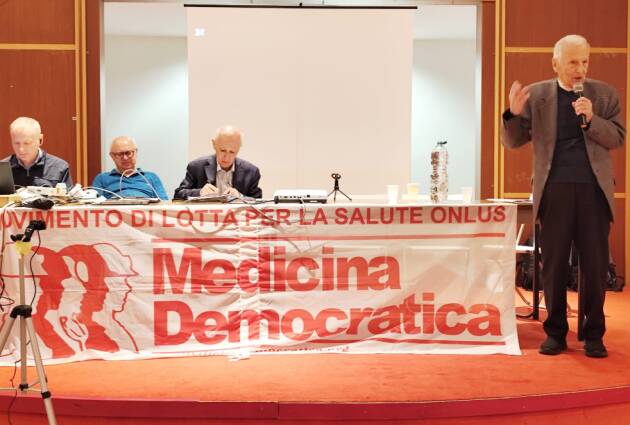 Medicina Democratica  Tutelare gli anziani