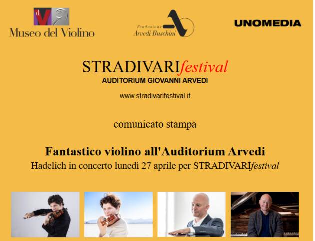(CR) MDV Fantastico violino all'Auditorium Arvedi