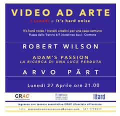 (CR) VIDEO AD ARTE  A cura di: it’s hard noise,CRAC,Centro ITARD Lombardia
