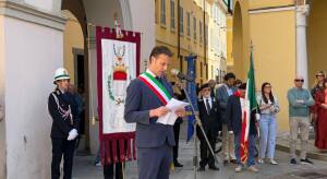 Crema il discorso del Sindaco in occasione  manifestazione  25 aprile 2026.