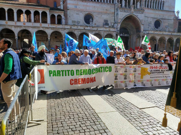 (CR) INTERVENTO SINDACO VIRGILIO  IL 25 APRILE, 81° ANNIVERSARIO LIBERAZIONEONE