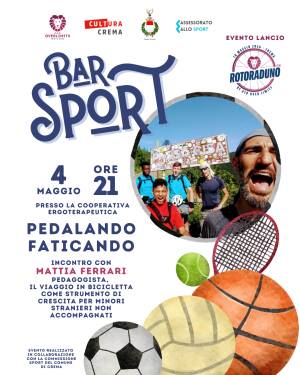 “Bar Sport – Pedalando faticando”: a Crema il racconto dello sport 