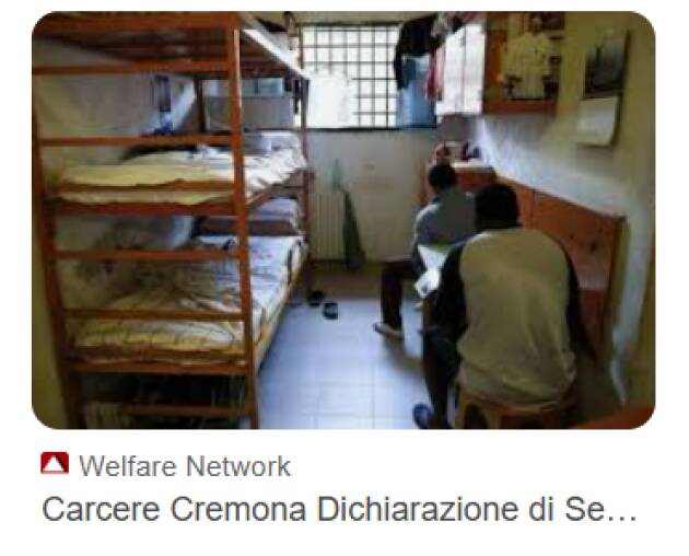 CARCERE DI CREMONA, PILONI (PD): “SOVRAFFOLLAMENTO E CARENZA DI PERSONALE SANITARIO