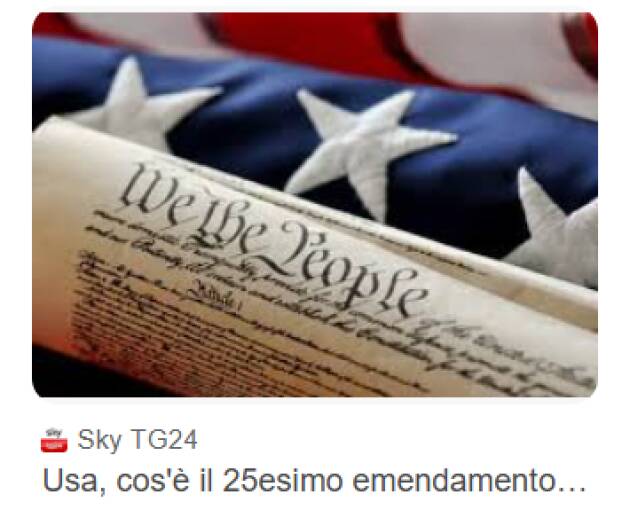 Salute mentale e politica: cresce il dibattito sul 25° emendamento per Trump | Domenico Maceri, PhD,USA