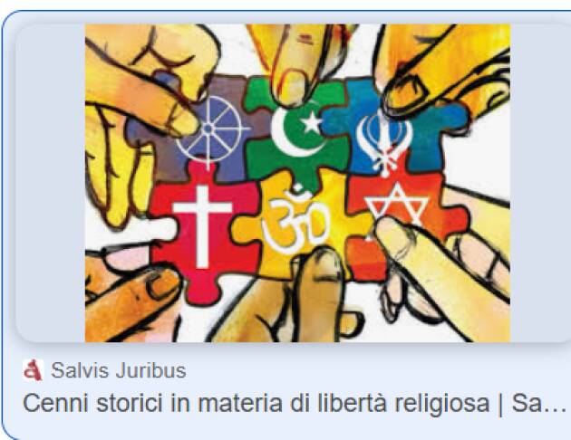 La Costituzione e la libertà religiosa | Beppe Bettenzoli