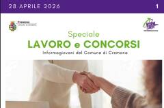 SPECIALE LAVORO CONCORSI Cremona, Crema, Soresina, Casal.ggiore | 28 aprile 2026