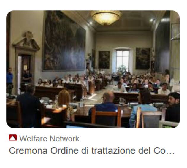 (CR) Approvato il Rendiconto della gestione 2025 del Comune