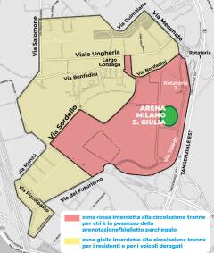 (MI) MOBILITÀ. ARENA SANTA GIULIA, IL PIANO STRAORDINARIO IN OCCASIONE DEI CONCERTI