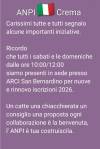 ANPI consiglia Alcune iniziative  a Crema e sul Cremasco da non perdere 