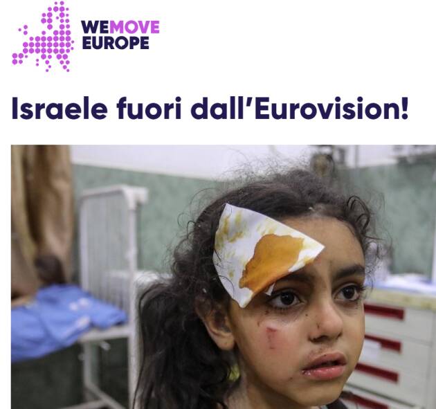 Firma QUI la petizione Israele fuori dall’Eurovision!