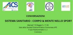 (CR) CONVERSAZIONI SISTEMA SANITARIO : CORPO & MENTE NELLO SPORT
