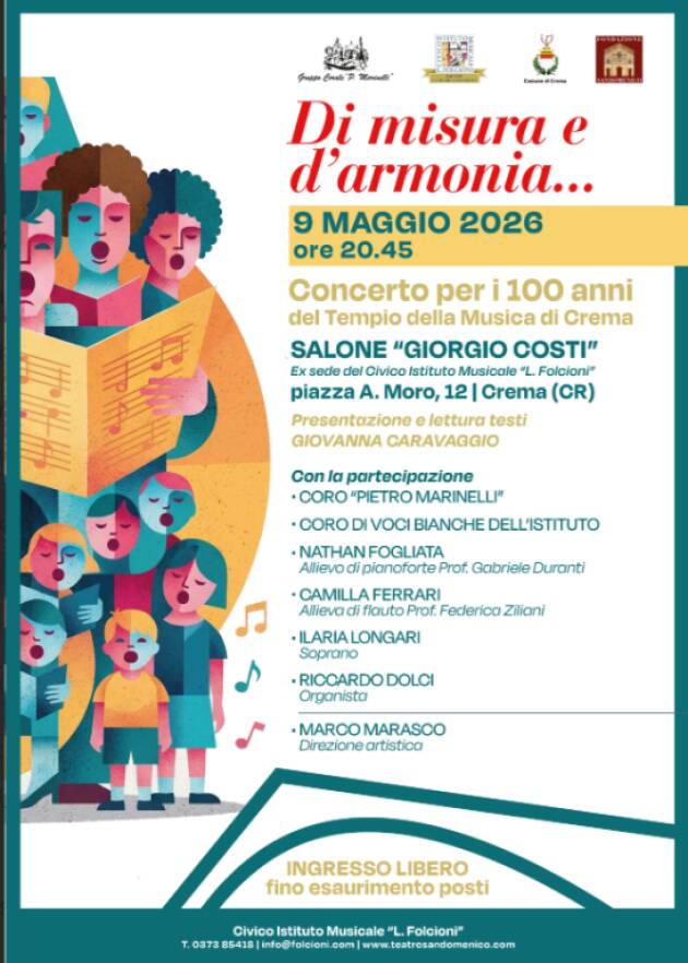 Civico Istituto Musicale Luigi Folcioni: un concerto per i 100 anni della sala Costi