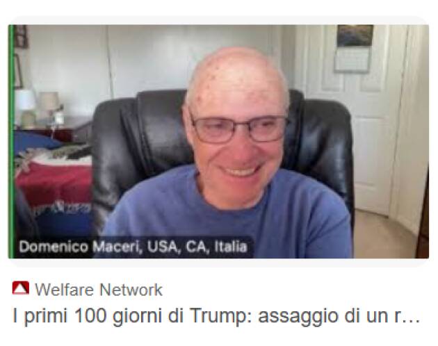 L'endorsement di Trump agita le acque  |Domenico Maceri, PhD,USA
