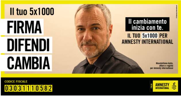 Amnesty Quando i diritti vacillano, la tua firma è resistenza!