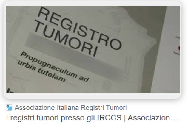 SANITÀ, PILONI (PD): REGISTRO TUMORI NON AGGIORNATO 