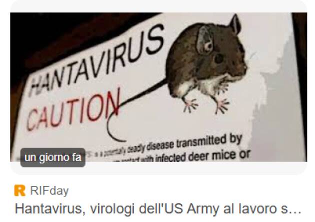 Anziani AMSI-UMEM, ALLARME VIRUS SULLE CROCIERE