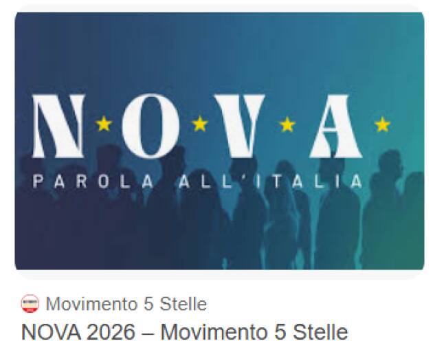  Lombardia Nova 2026: Il M5s apre dieci spazi di confronto in tutta la Lombardia